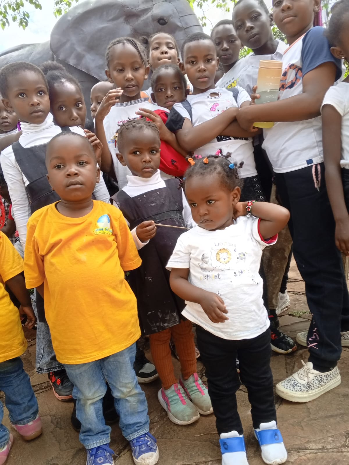 Classroom with children